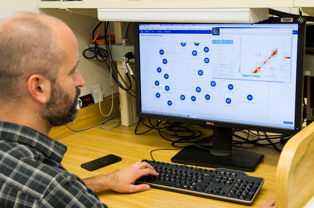 sociologist analyzing data